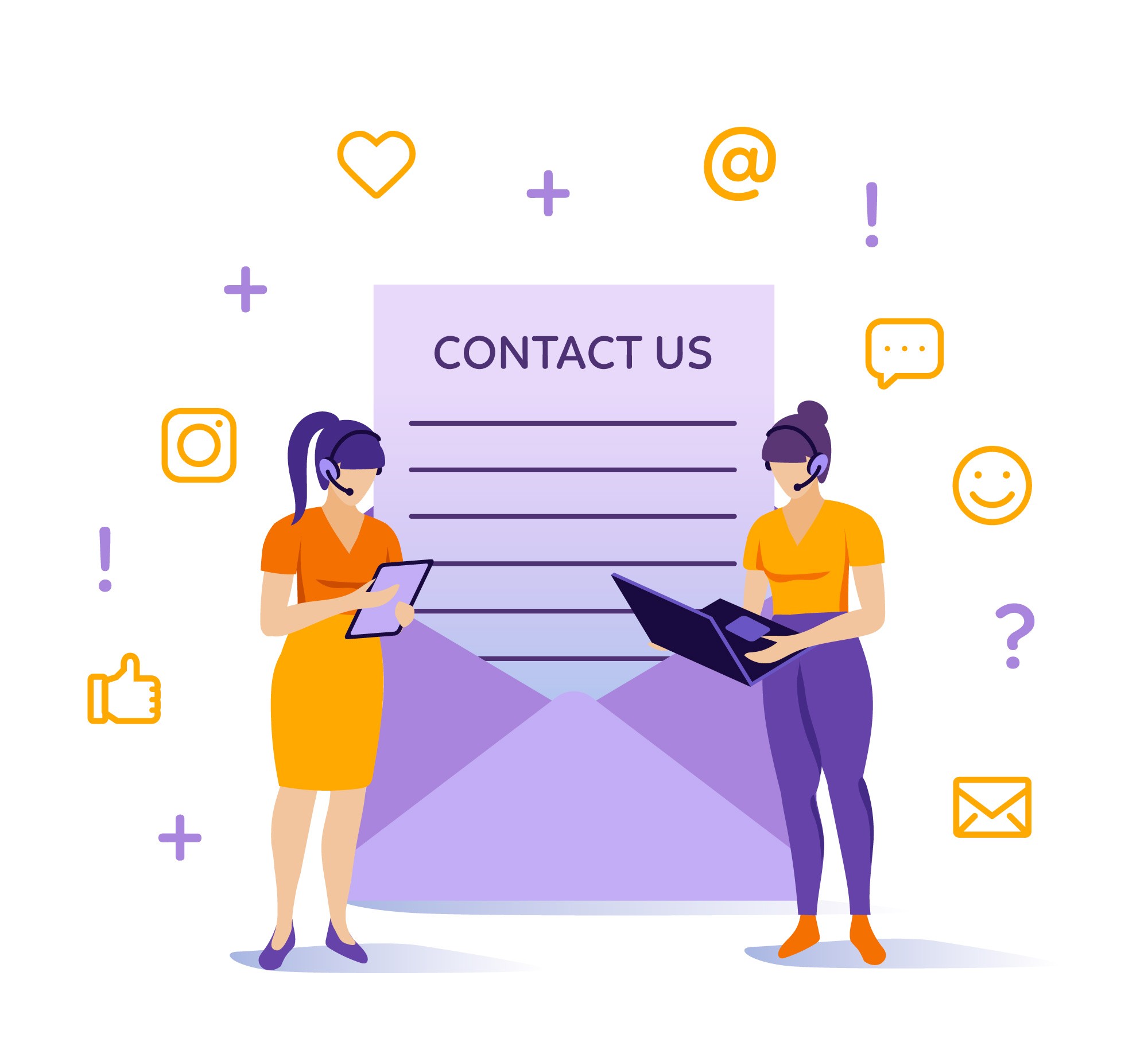 Contact Illustration